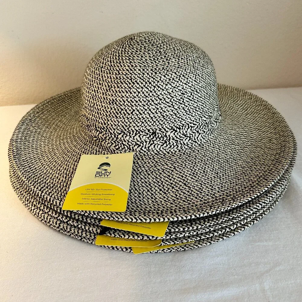 BUNDLE Of 5 Sunday Afternoons Women's Sun Hat UPF 50+ Adjustable Chinstrap (NEW)